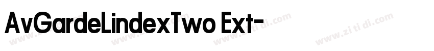 AvGardeLindexTwo Ext字体转换